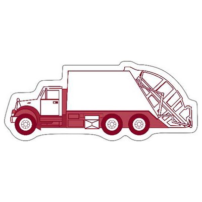 Magnet - Trash Truck Shape (4.25x1.75) - 30 Mil - Outdoor Safe