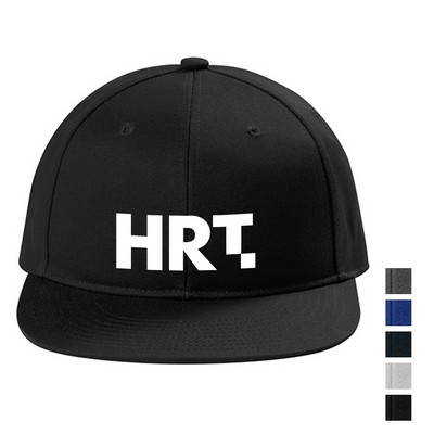 Port Authority® Snapback Flat Bill Cap