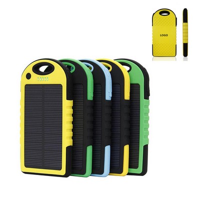 5000mAh Solar Power Bank