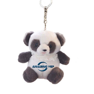 4.5" Keychain Squishmallow Plush Key Tag - Panda