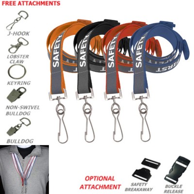 3/4" Reflective Lanyards