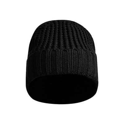 KNOSS 360 Shift Pearl Banded Knit Hat