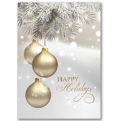 Shining Holiday Economy Card