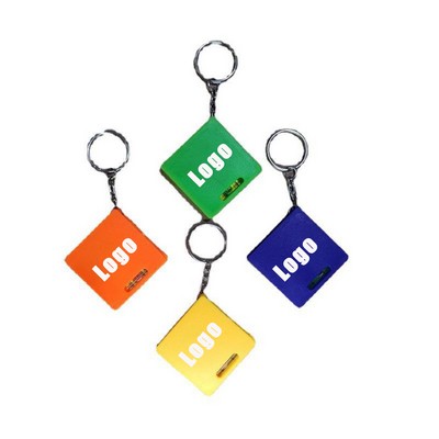 Tape Measure Level Keychain