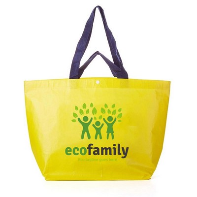 Full Color Laminated RPET Boat Tote Bag