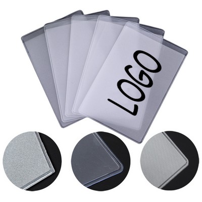 Clear PVC Card Sleeves