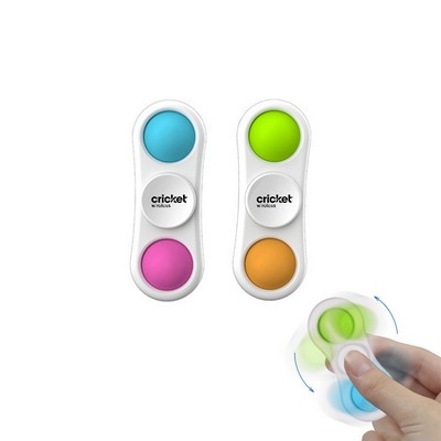 Two Fingers Bubble Fidget Spinner Toys