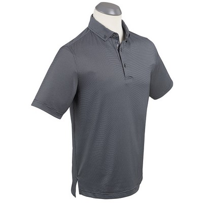 Bobby Jones Performance Jacquard BD Collar Dash Polo