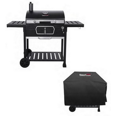 Keg Products Deluxe 30" Charcoal Grill w/719 Square Inch Cooking Area & Included Grill Cover