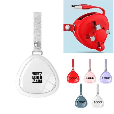 3 in 1 Retractable Multi Charging Cable