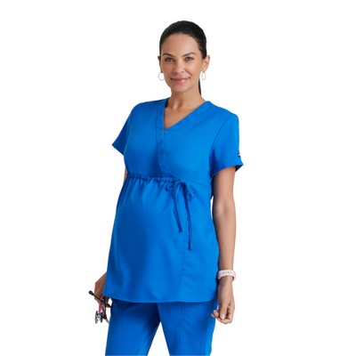 Barco® - Grey's Anatomy™ - Women's Mock Wrap Lilah Maternity Scrub Top