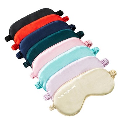 Imitation Silk Travelling Eye Mask