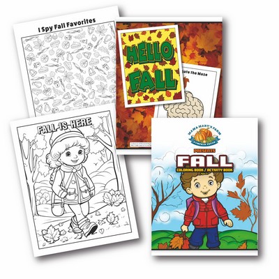 Fall Coloring & Activity Book