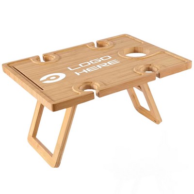 Portable Foldable Wooden Picnic Table