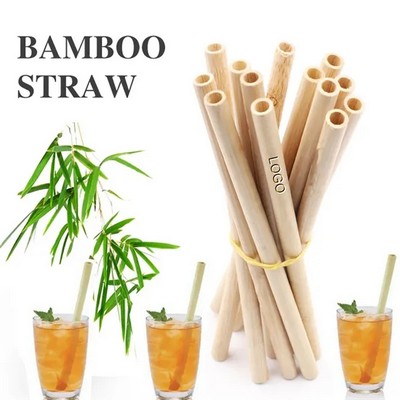 Eco-Friendly Bamboo Straws - Reusable & Sustainable