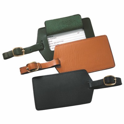 Leather Luggage Tag