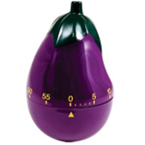 Eggplant 60 Minute Kitchen Timer