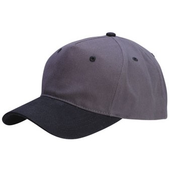 5 Panel Pro Look Low Crown Heavy Brushed Cotton Twill Cap