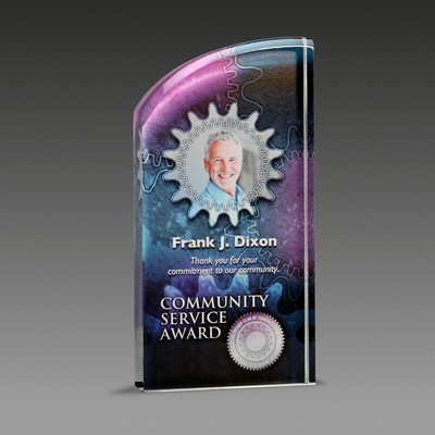 AcryliPrint® HD Radiance Award (3½"x6"x1")