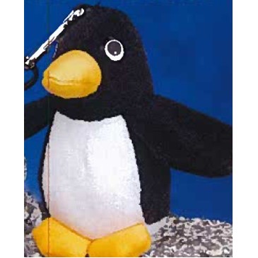 4" Key Chain Pals™ Stuffed Penguin