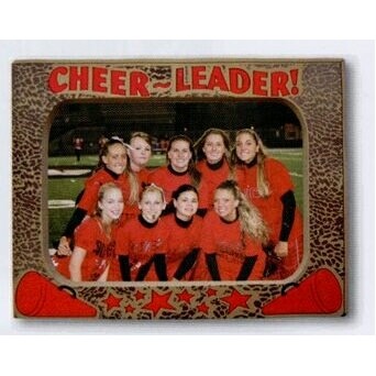 Stock PVC Cheerleader Frame / 3"x5" Photo