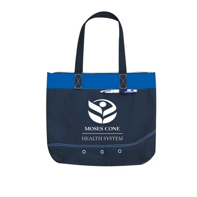 Monterey Zipper Tote Bag