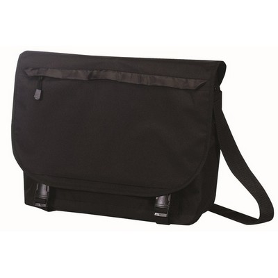 14" Polyester Messenger Bag