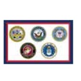 Armed Forces 5 Commemorative Flag (3'x5')