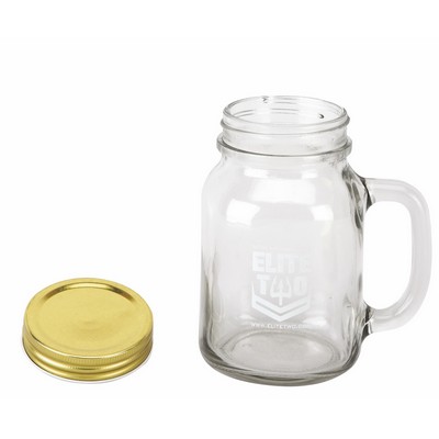 20 Oz. Glass Mason Jar