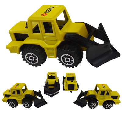 3" 1:64 Yellow Wedge Plow (Full Color Graphics) (u)