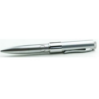 64 MB Silver Metal USB Ballpoint Pen