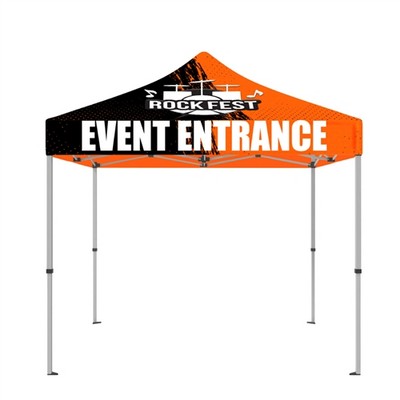 10' Canopy w/50 mm Hex Aluminum Frame and Wheeled Bag