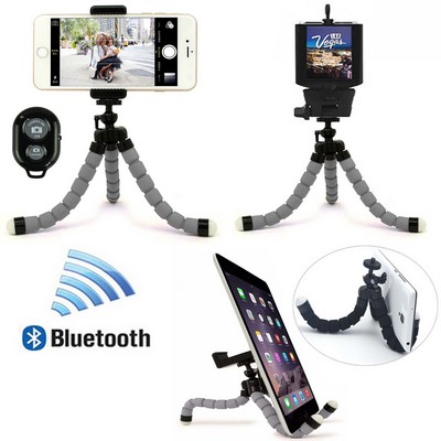 Kidder Tripod for iPhone Samsung Android Phones GoPro for Selfies Vlogging Live Streaming Video