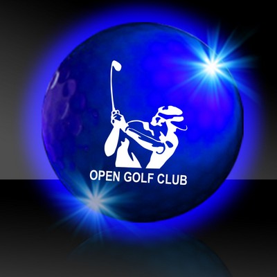 Blue Night Flyer Golf Ball