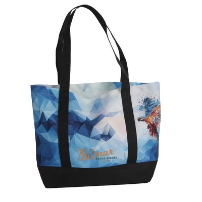 Boat Tote Bag ExLg- Full Color