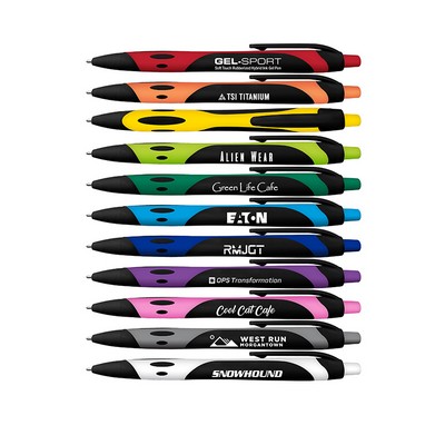 Gel Sport Soft Touch Rubberized Hybrid Ink Gel Pen - Black Writing Ink