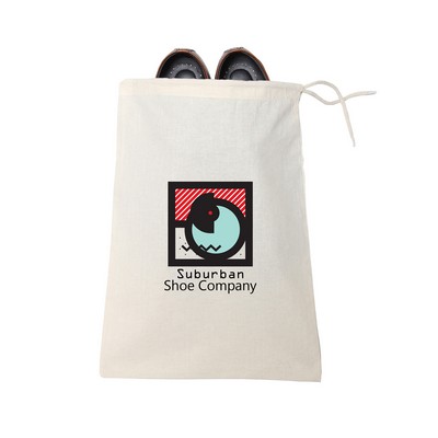 Drawstring Shoe Bag - 1 color (11" x 16")