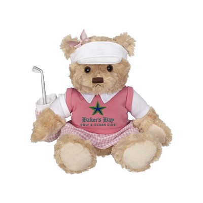 Plush Golf Bear - Penelope Golf Bear