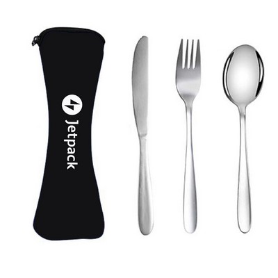 Cutlery Set w/Neoprene Case