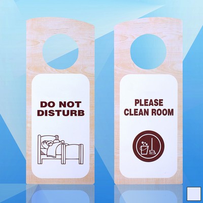 3 3/8'' x 8 7/16'' Hang Tags Door Hanger