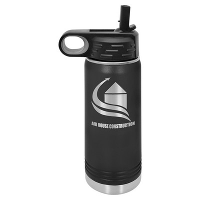 20 Oz. Black Polar Camel Water Bottle