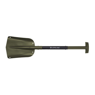 Lifeline® Utility Shovel, Olive Green/Black