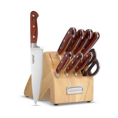 Cuisinart Professional Series Pakka Wood 10 Piece Cutlery Block Set