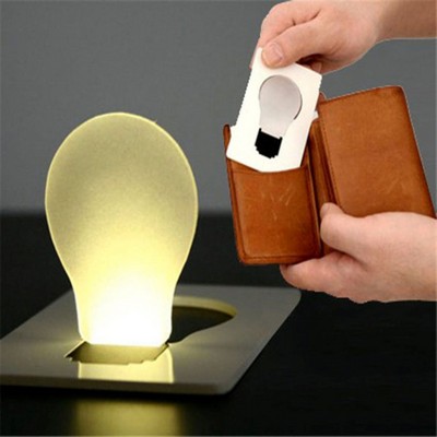 Portable Credit Card Size Pocket LED Light