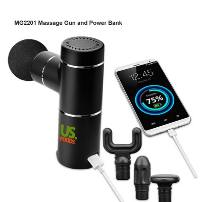 Massage Gun and Power Bank