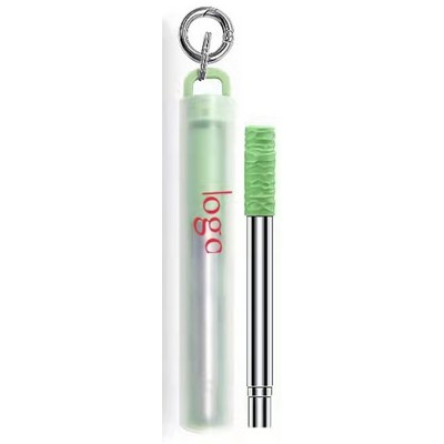 Reusable Collapsible Stainless Steel Straw