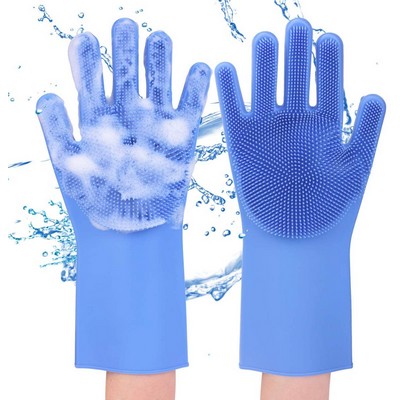 Reusable Silicone Cleaning Gloves