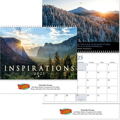 Full Color Inspirations Wall Calendar