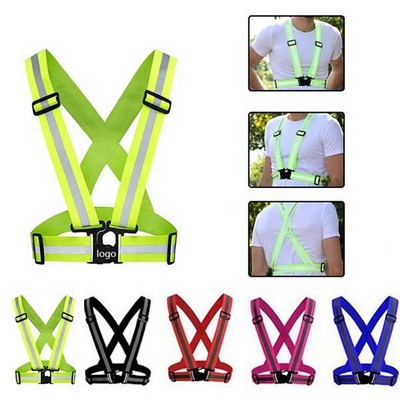 Adjustable Safety Reflective Suspender