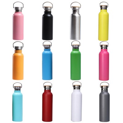 20 oz. Wide Mouth Stainless Steel Vacuum Bottle